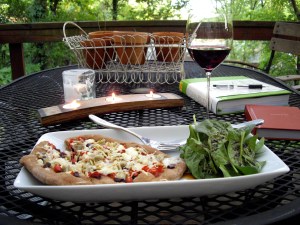 Candlelight dinner for one